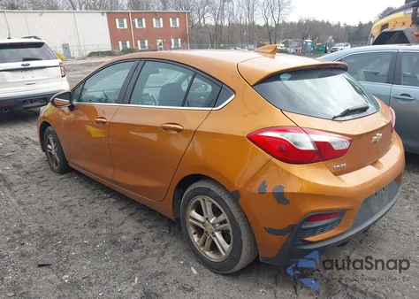 2017 Chevrolet Cruze Lt Auto from USA, damaged, VIN 3G1BE6SMXHS572879